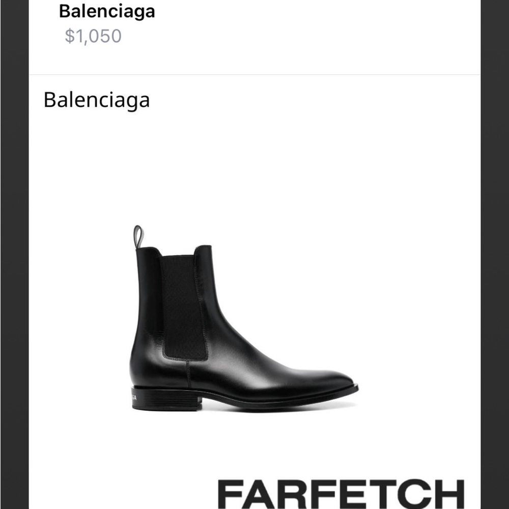 Balenciaga Chelsea boots